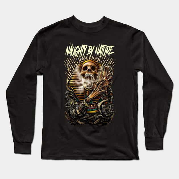 NAUGHTY BY NATURE RAPPER MUSIC Long Sleeve T-Shirt by jn.anime